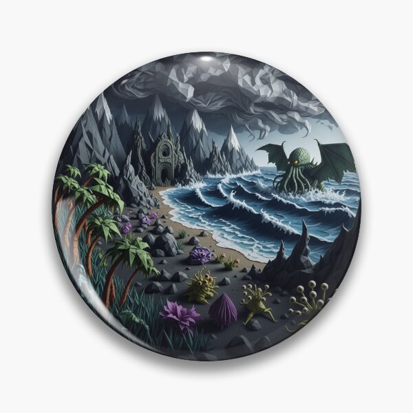 Item preview, Cthulhu and R'lyeh - Lovecraft's Mythology designed and sold by Cute&B.