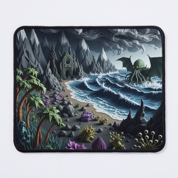 Item preview, Cthulhu and R'lyeh - Lovecraft's Mythology designed and sold by Cute&B.