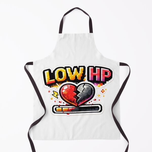 Item preview, Low HP Gamer Health Bar Pixel Style designed and sold by Wolf Creator.
