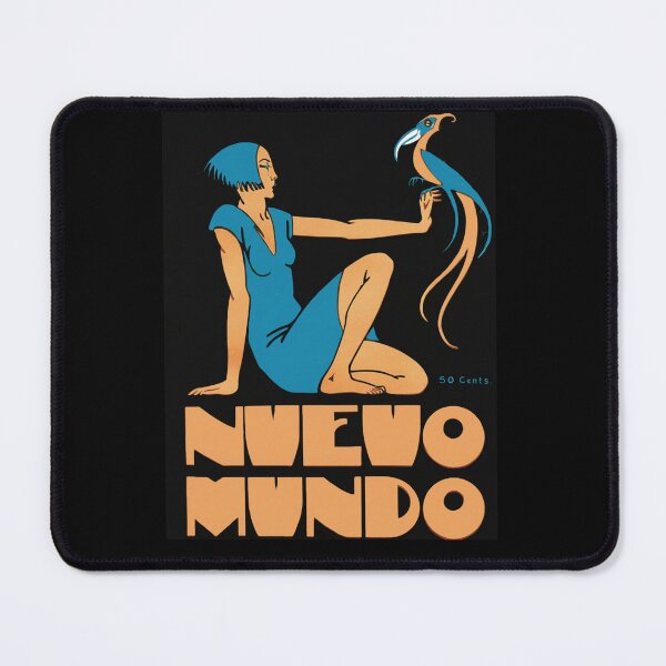 Item preview, Art Deco Illustration Woman with Exotic Bird Vintage Art Collectors designed and sold by RickE.