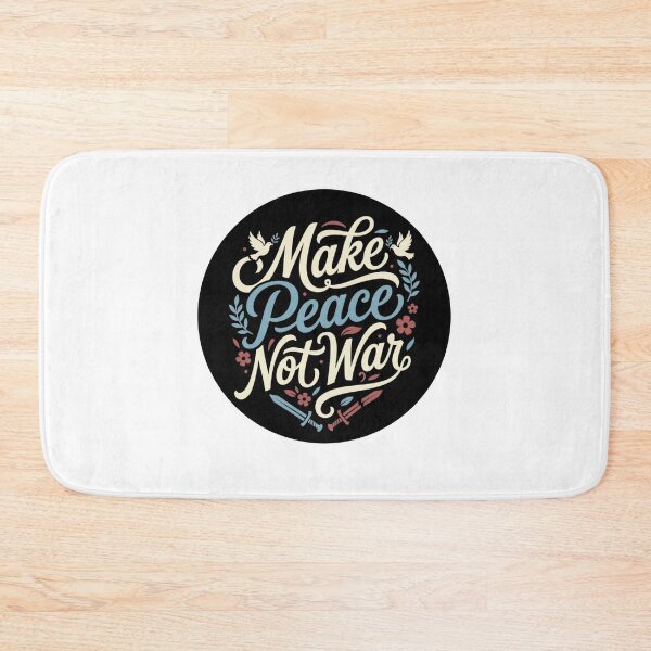 Item preview, Make Peace Not War designed and sold by Rhu Creations.