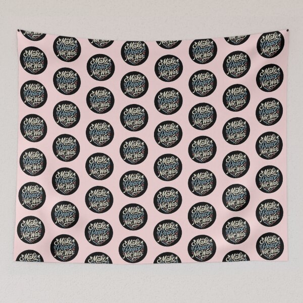 Item preview, Make Peace Not War designed and sold by Rhu Creations.