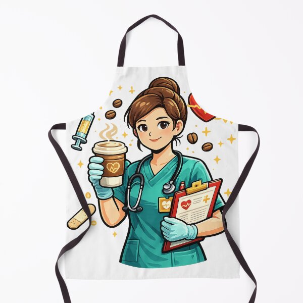 Item preview, Coffee Scrubs and Saving Lives – Nurse Life Design designed and sold by GaliciaCity.