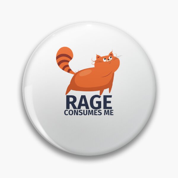 Item preview, Rage Consumes Me designed and sold by LuveraxArt.