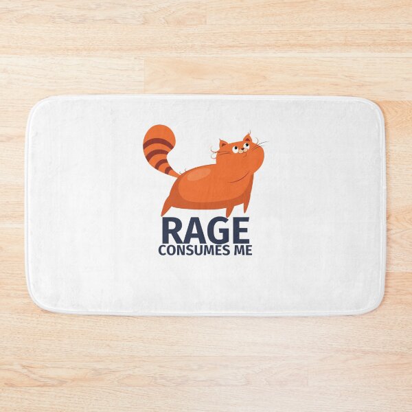 Item preview, Rage Consumes Me designed and sold by LuveraxArt.