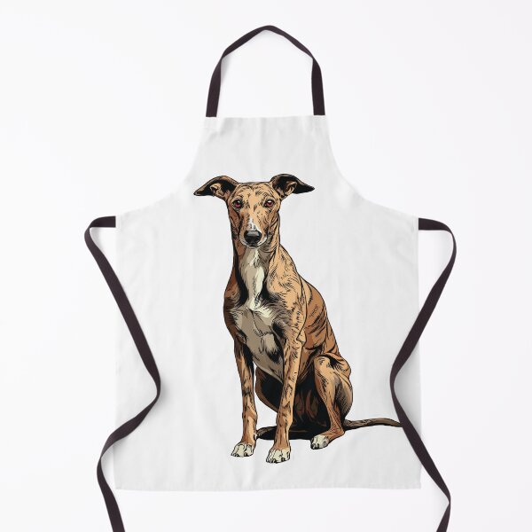 Item preview, Brindle Greyhound Dog Illustration designed and sold by whyitsme.
