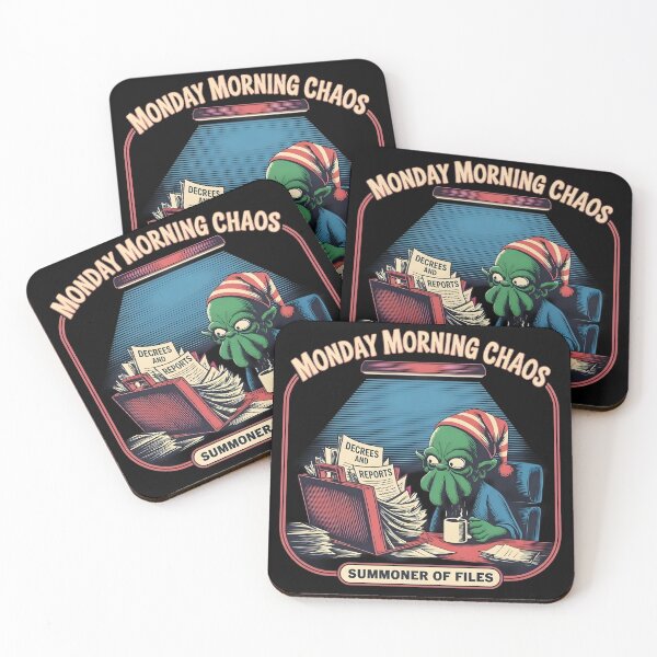 Item preview, Monday Morning Chaos Summoner of Files designed and sold by VantagePrints.