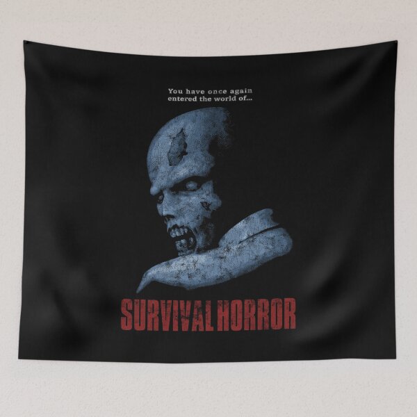 Item preview, Zombie Survival Horror Resident Evil Distressed designed and sold by Power Up Prints.