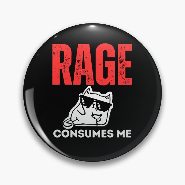 Item preview, Rage Consumes Me designed and sold by LuveraxArt.
