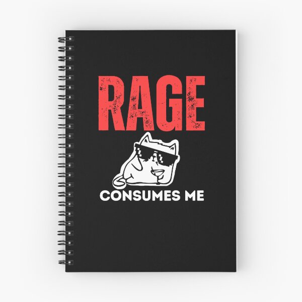 Item preview, Rage Consumes Me designed and sold by LuveraxArt.