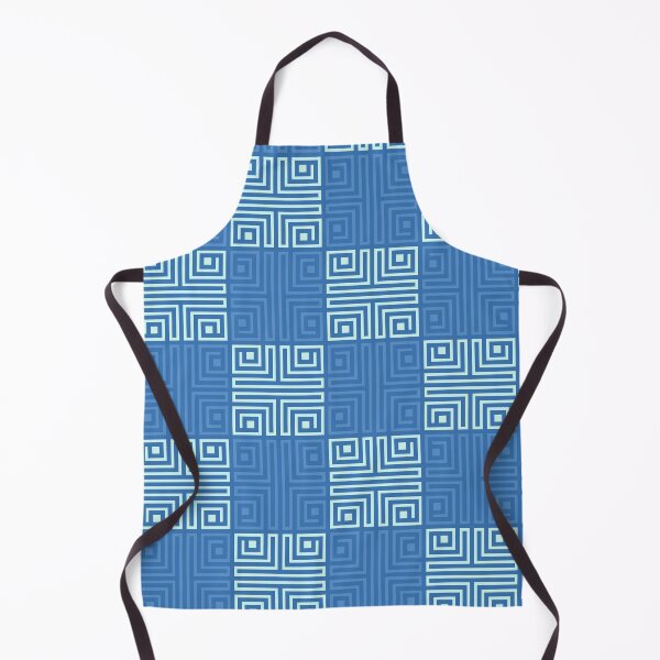 Item preview, Blue Totemic Pan African Textile - Samoan Polynesian Tribal  - Gift Ideas For Mom designed and sold by RoyalStarsPatts.