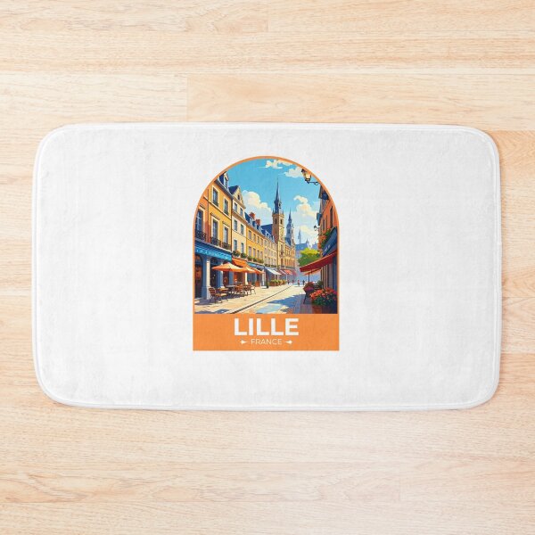 Item preview, Lille France Travel Sticker designed and sold by TulipaGraphics.