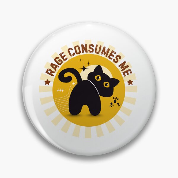 Item preview, Rage Consumes Me designed and sold by LuveraxArt.