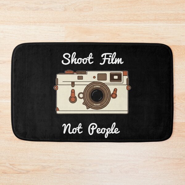 Item preview, Shoot Film Not People - Vintage Camera |  Retro 35mm Film Photography Gift for Photographer designed and sold by Dziridesign.