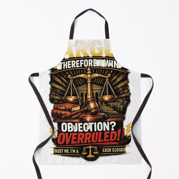Item preview, Objection Sustained – Lawyer Humor Design designed and sold by GaliciaCity.