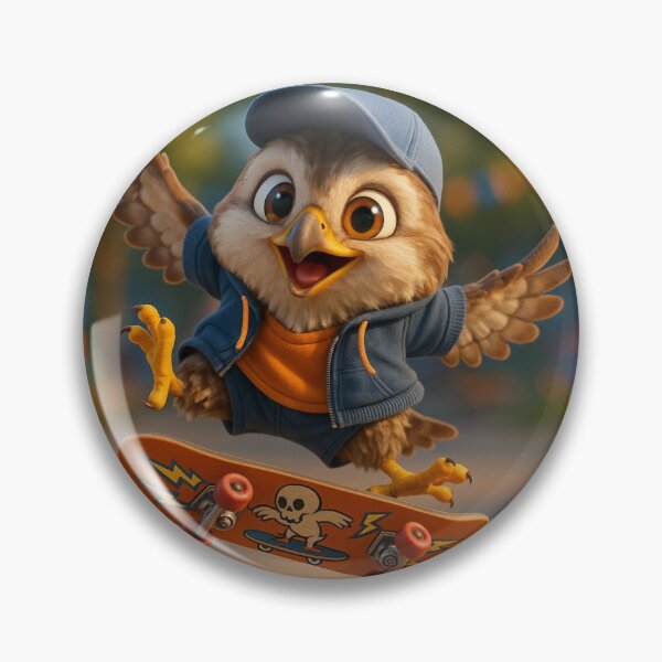 Item preview, Skater Rough-Legged Buzzard designed and sold by Sillytoe.