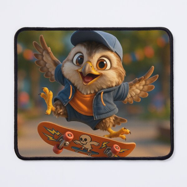 Item preview, Skater Rough-Legged Buzzard designed and sold by Sillytoe.