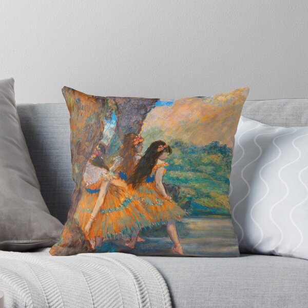 Item preview, Impressionist Ballet Illustration Degas Dancers Landscape Vintage Art Lovers designed and sold by RickE.