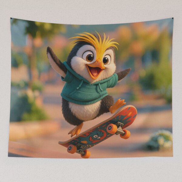 Item preview, Skater Royal Penguin designed and sold by Sillytoe.