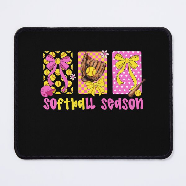 Item preview, Girls Softball Season Bow designed and sold by KroghDs.