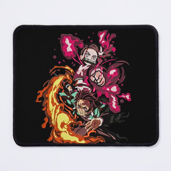 Item preview, Black T-shirt - Kimetsu no Yaiba Tribute - Nezuko and Tanjiro designed and sold by TSD.