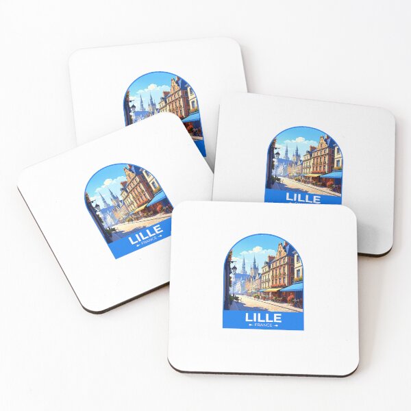 Item preview, Copy of Lille France Travel Sticker designed and sold by TulipaGraphics.