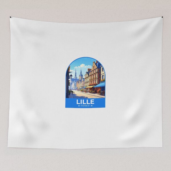 Item preview, Copy of Lille France Travel Sticker designed and sold by TulipaGraphics.