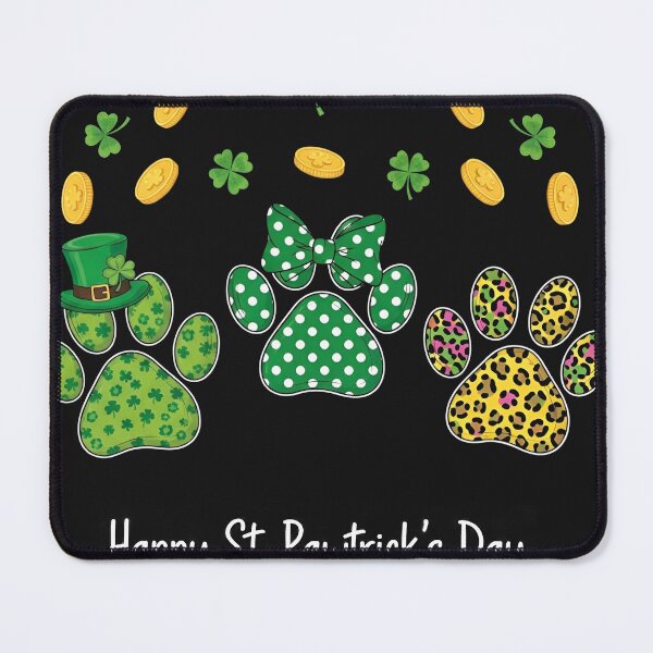 Item preview, Happy St Pawtrick's Day Dog Paw Shamrock St Patrick's Day designed and sold by viectory.