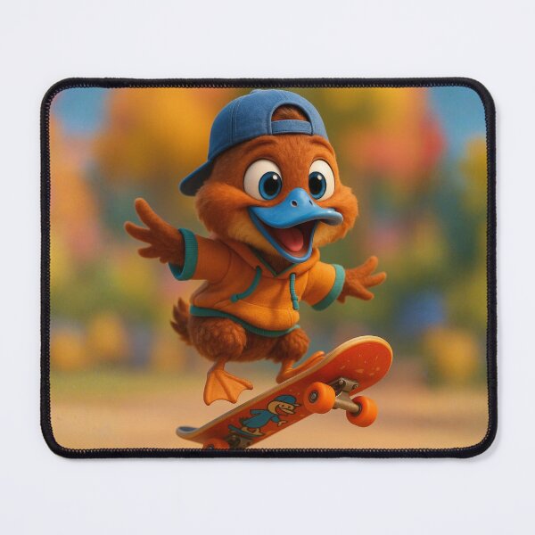 Item preview, Skater Ruddy Duck designed and sold by Sillytoe.