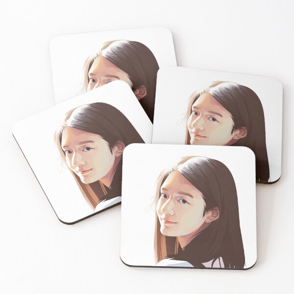 Item preview, Soft Light Portrait – Minimalist Vector Girl Illustration designed and sold by Yomu1.