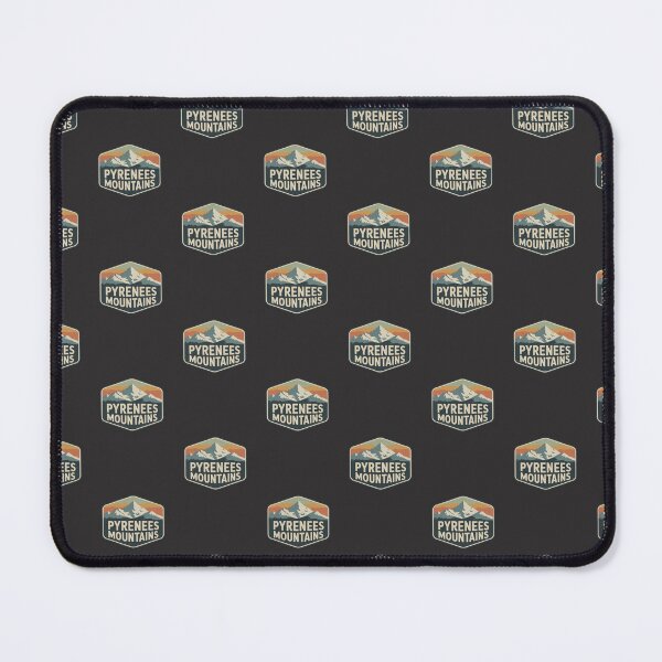 Item preview, Pyrenees Mountain Sticker designed and sold by TulipaGraphics.