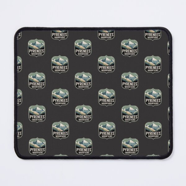 Item preview, Pyrenees Mountain Sticker designed and sold by TulipaGraphics.