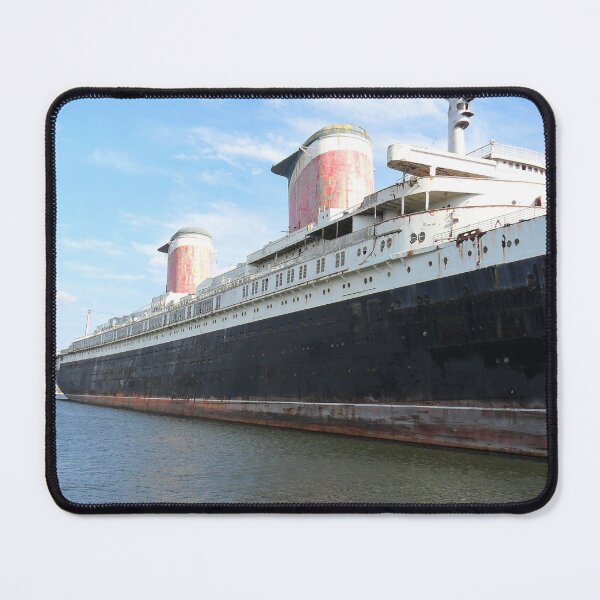 Item preview, S.S. United States on the Delaware River designed and sold by SCTBUFFALOPHOTO.