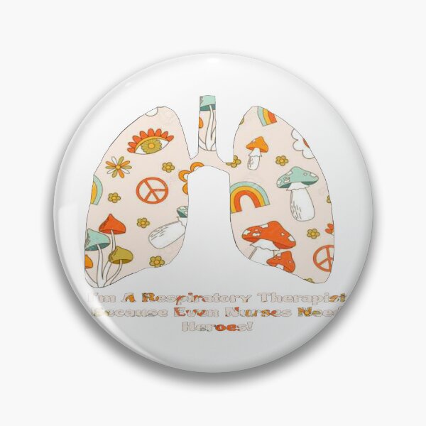 Item preview, Hippie designed I'm A Respiratory Therapist Because Even Nurses Need Heroes! designed and sold by natnat7w.