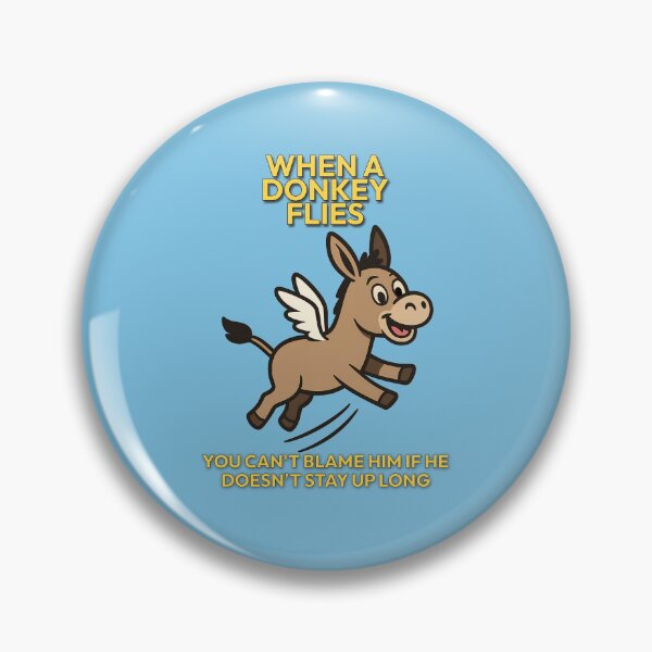 Item preview, When a Donkey Flies... designed and sold by FoxBaine Designs.