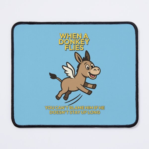 Item preview, When a Donkey Flies... designed and sold by FoxBaine Designs.
