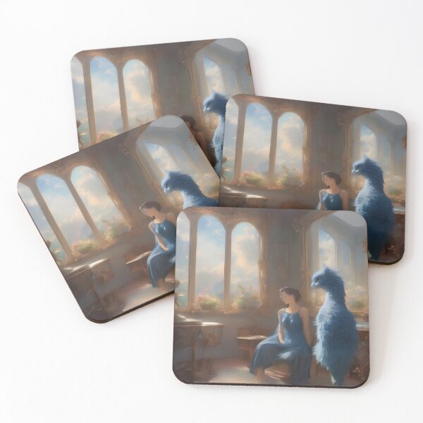 Item preview, Out of Time: A Dialogue with a Ghostly Blue Friend designed and sold by KunstGeist.