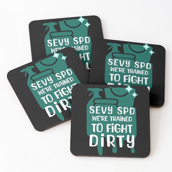 Item preview, We're Trained to Fight Dirty Sterile Processing Techs designed and sold by stylboutique.
