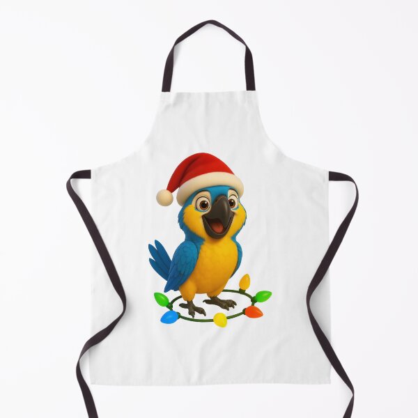 Item preview, Christmas Blue and Gold Macaw designed and sold by Sillytoe.