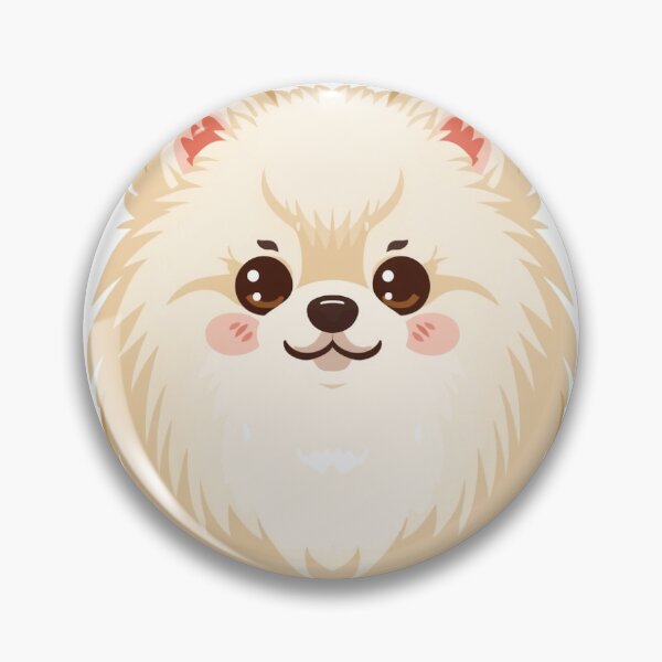 Item preview, Cute Pomeranian Dog Cartoon Sticker designed and sold by ktsere.