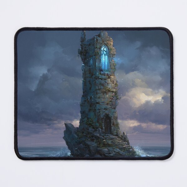 Item preview, Wizard's Tower in the Ocean designed and sold by Rtymer.