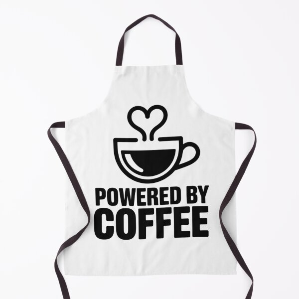 Item preview, Powered By Coffee Minimalist Coffee Lover T-Shirt Design designed and sold by SuyPrintArt.