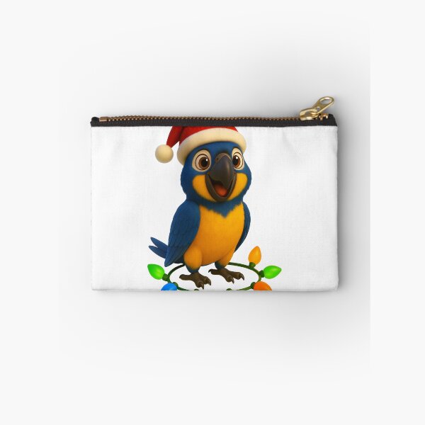Item preview, Christmas Blue Throat Macaw designed and sold by Sillytoe.