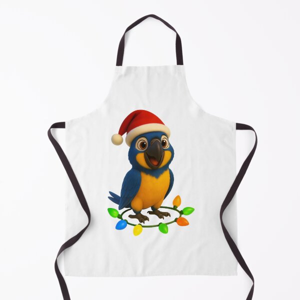 Item preview, Christmas Blue Throat Macaw designed and sold by Sillytoe.