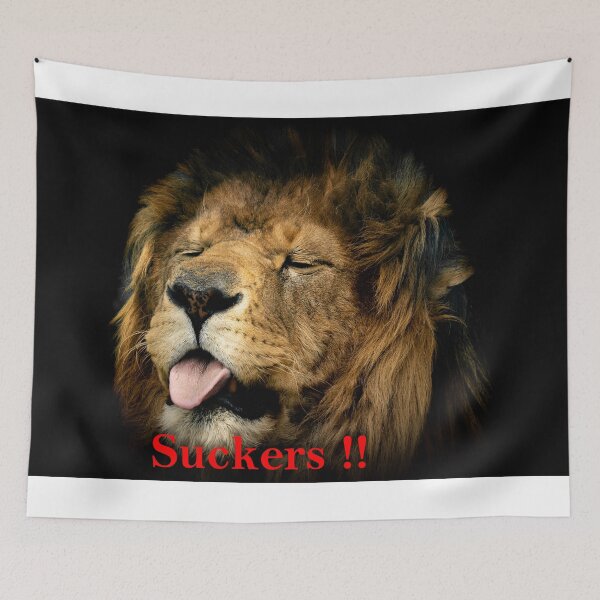 Item preview, Lion mocking us designed and sold by Rinoxxx.