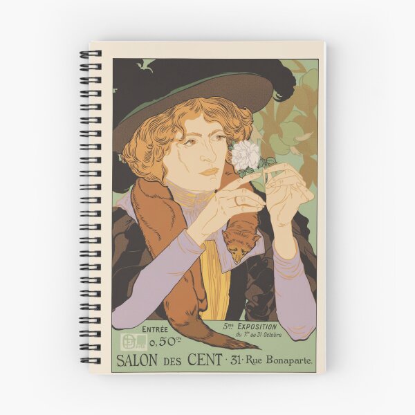 Item preview, Art Nouveau Poster Woman with Flower Vintage Art Collectors designed and sold by RickE.