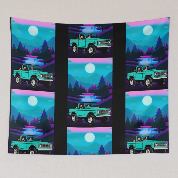 Item preview, Bronco Mountain Sunset designed and sold by ParkandPress.