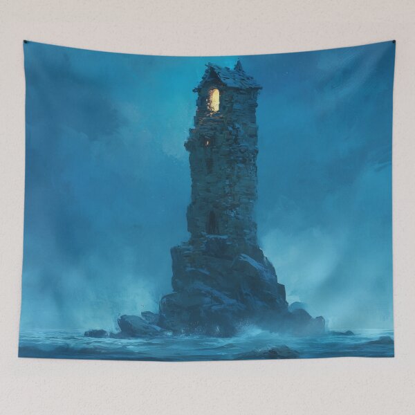 Item preview, Wizard's Tower in the Ocean designed and sold by Rtymer.