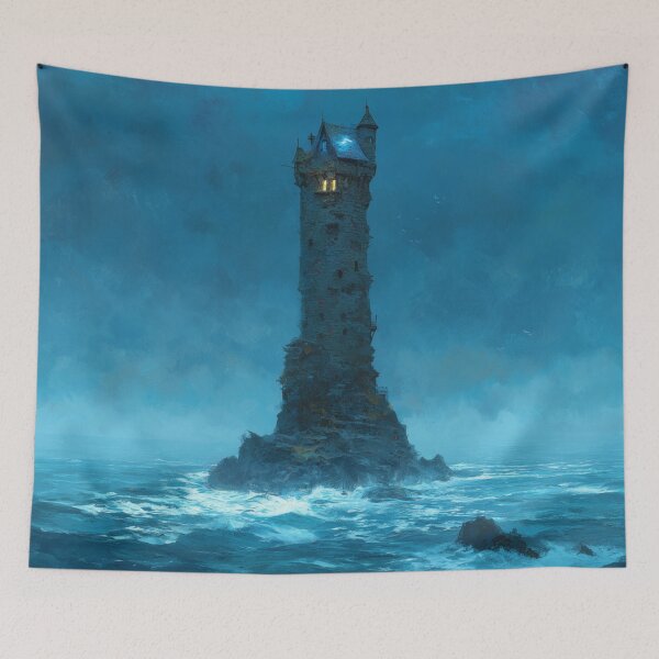 Item preview, Wizard's Tower in the Ocean designed and sold by Rtymer.