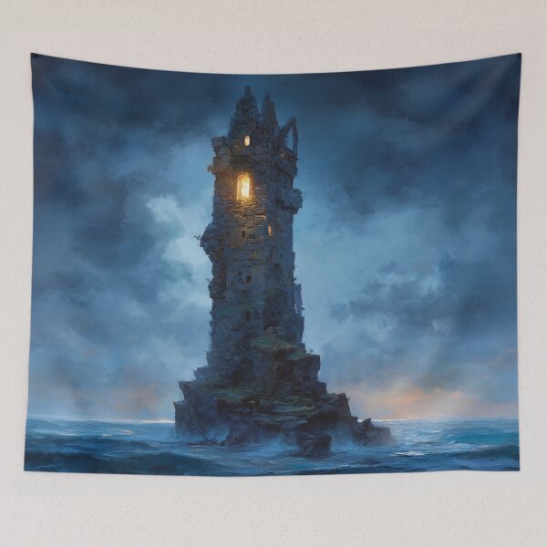 Item preview, Wizard's Tower in the Ocean designed and sold by Rtymer.